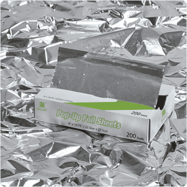 Aluminium pop up sheets